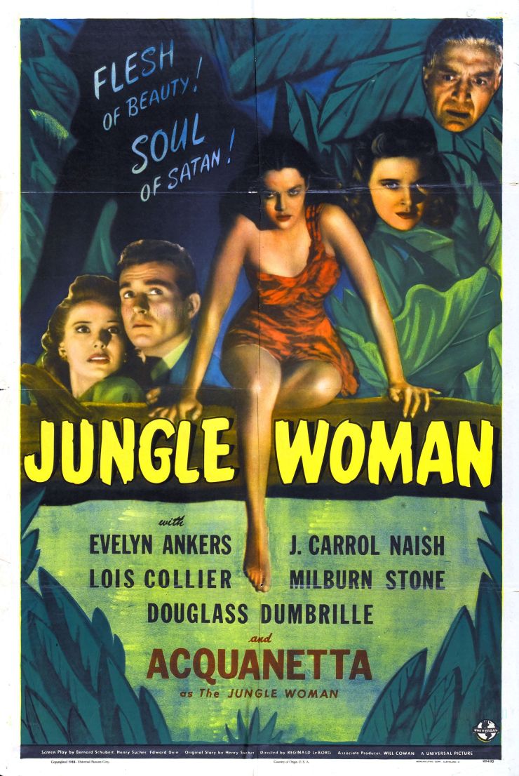 Jungle Woman Poster